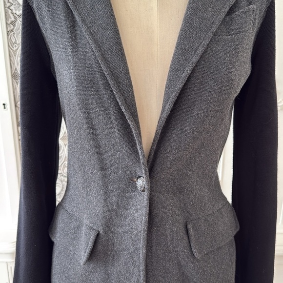 Lauren Ralph Lauren Two Tone Knit Blazer - Picture 3 of 11
